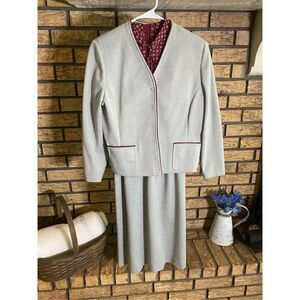 Leslie Fay Dress Suit 2 Piece